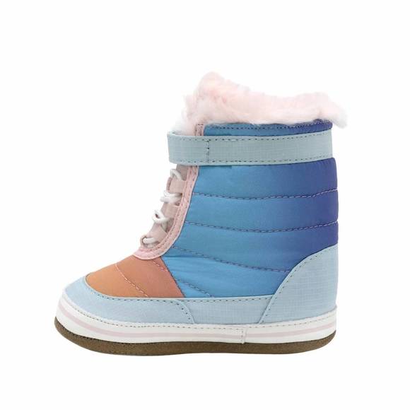 NEW ROBEEZ baby's sun valley boots in rainbow gradient - Picture 2 of 6